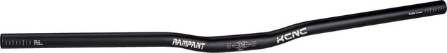 KCNC Rampant 15 mm 25.4 Riser Handlebars - black/710 mm