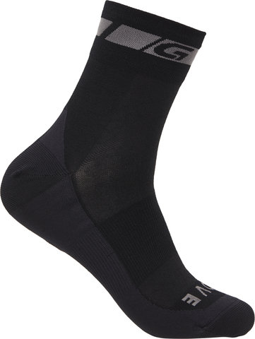 GripGrab Chaussettes Merino Regular Cut - Pack de 3 - black/41 - 44