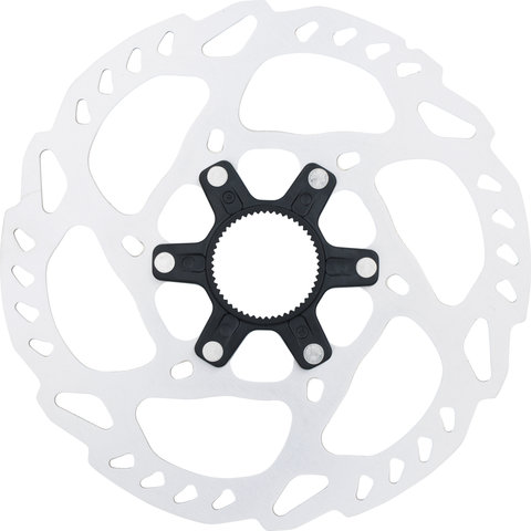 Shimano SM-RT70 Center Lock Brake Rotor for SLX w/ Internal Teeth - silver/180 mm