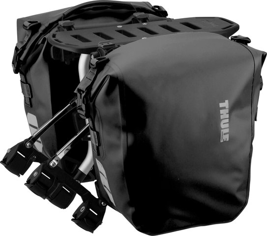 Thule Tour Rack Gepäckträger + Shield Pannier S Fahrradtaschen - black