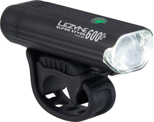 Lezyne Super 600+ LED Frontlicht mit StVZO-Zulassung - satinschwarz/600