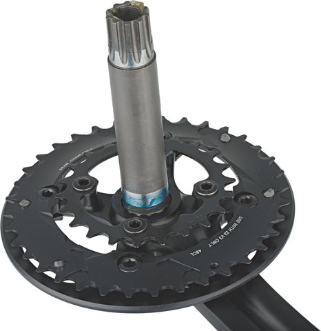 SRAM Juego de bielas con Bashguard GX 1000 GXP 2x10 velocidades - black/175,0 mm 22-36