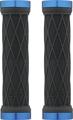 NC-17 Take Control II S-Pro Lock On Handlebar Grips - black-blue/universal