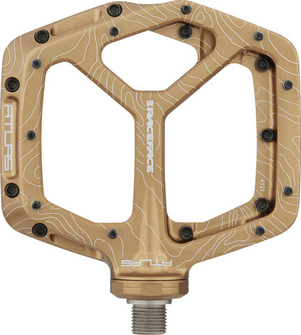 Race Face Atlas Platform Pedals - kashmoney gold