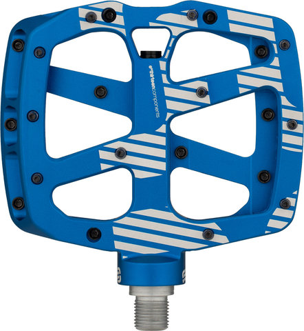 e*thirteen Plus Flat Platform Pedals - blue