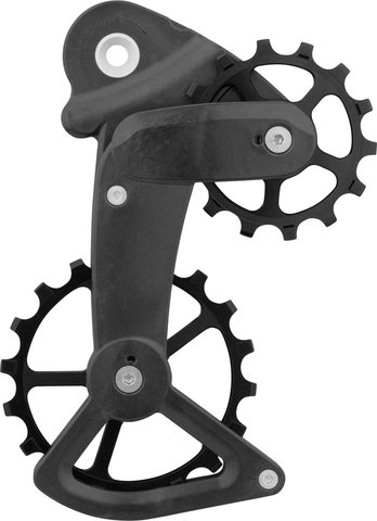 CeramicSpeed Système de Galets de Dérailleur OSPW X Coated pour SRAM Eagle AXS - black/14 dents (galet guide), 18 dents (galet tendeur)