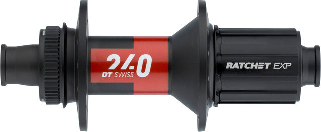 DT Swiss 240 Classic Road Disc Center Lock HR-Nabe - schwarz/Shimano Road/28/Shimano Road