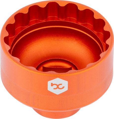 bc basic Llave de rodamientos de cartucho Shimano - naranja