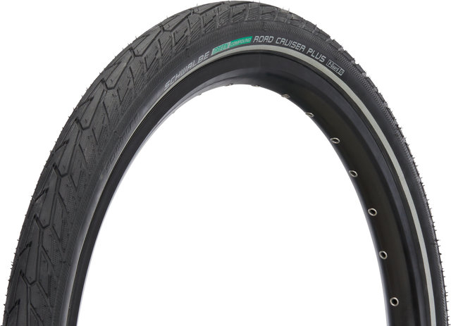 Schwalbe Cubierta de alambre Road Cruiser Plus 24" - negro-reflejante/24 /47 /47-507/1.75 