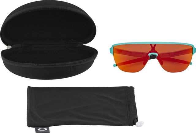 Oakley Corridor Sunglasses - matte celeste/prizm ruby