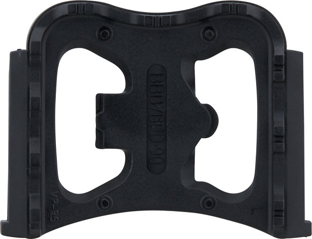 BBB Reflector Pedal Plates FeetRest BPD-90 for SPD Clipless Pedals - black