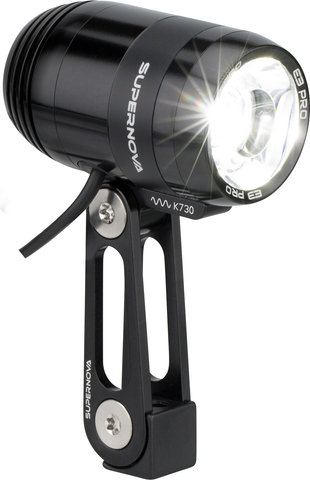 Supernova E3 Pro 2 LED Frontlicht mit StVZO-Zulassung - schwarz eloxiert