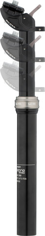 Kind Shock Dropzone Remote 100 mm Seatpost - black/30.9 mm / 350 mm / SB 20 mm / not incl. Remote