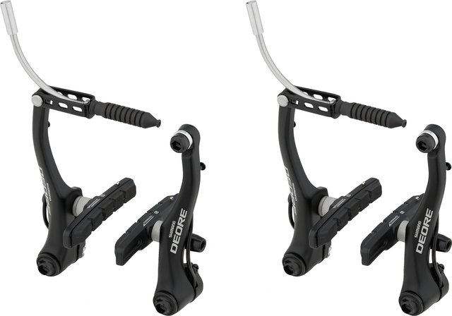 Shimano Set de Freins sur Jante av+arr V-Brake Deore BR-T610 - noir/Ensemble