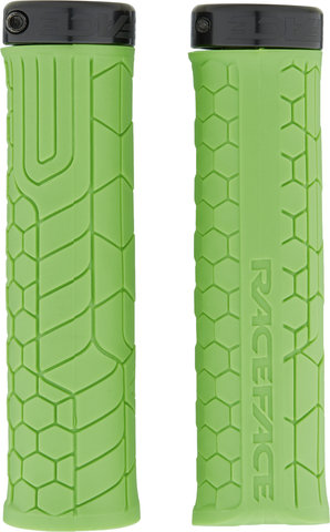 Race Face Getta Lock On Lenkergriffe - green-black/33 mm