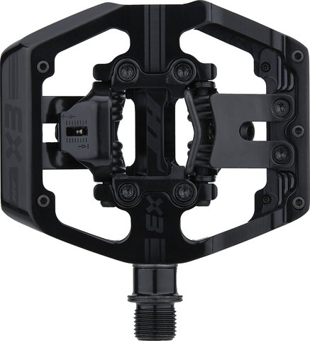 HT DH RACE X3 Clipless Pedals - stealth black