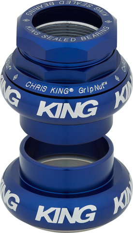 Chris King GripNut Bold EC30/25.4 - EC30/26 Threaded Headset - navy/1"/EC30/25,4 - EC30/26