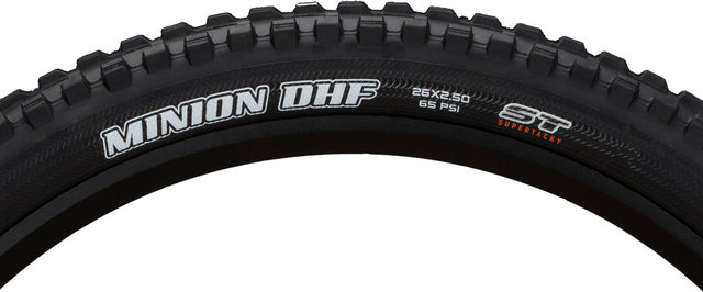 Maxxis Minion DHF SuperTacky Downhill 26" Drahtreifen - schwarz/26x2,5