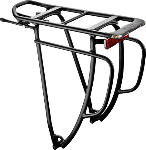 Racktime Shine Evo Tour Pannier Rack - Dynamo Compatible - black/26/28"