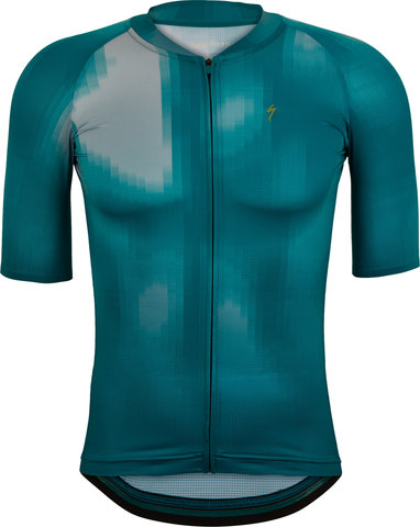 Specialized Maillot SL Air Distortion S/S - tropical teal/M