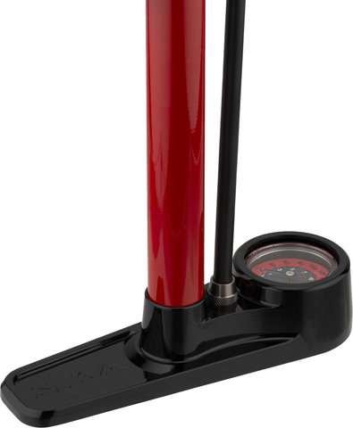 SILCA Pista Floor Pump - red / black