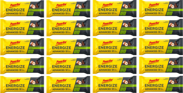 Powerbar Energize Advanced barritas energéticas - 20 piezas - hazelnut-chocolate