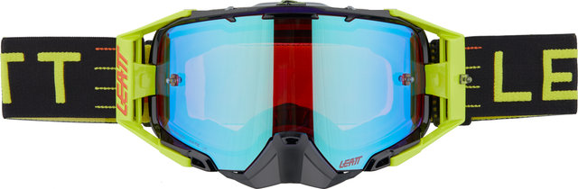 Leatt Velocity 6.5 Iriz Goggle - citrus/blue mirror