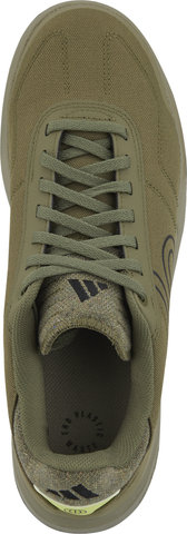 Five Ten Sleuth DLX Canvas MTB Shoes - 2024 Model - focus olive-core black-orbit green/42/42