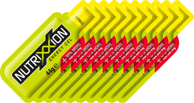 Nutrixxion Gel - 10 pieces - citrus/440 g