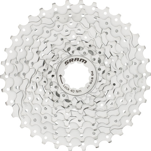 SRAM PG-970 9-speed MTB Cassette - silver/11-34