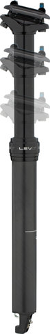 Kind Shock LEV-Ci 125 mm Seatpost - black/30.9 mm / 390 mm / SB 0 mm / not incl. Remote