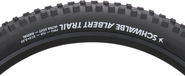 Schwalbe Albert Evolution Trail Radial ADDIX Ultra Soft TLR 27,5" Faltreifen - schwarz/27.5 "/63 mm/63-584/2.5 "