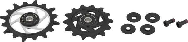 SRAM Pulley Set for XX SL Eagle Transmission AXS T-Type Rear Derailleur - black/14 teeth (guide pulley), 16 teeth (tension pulley)