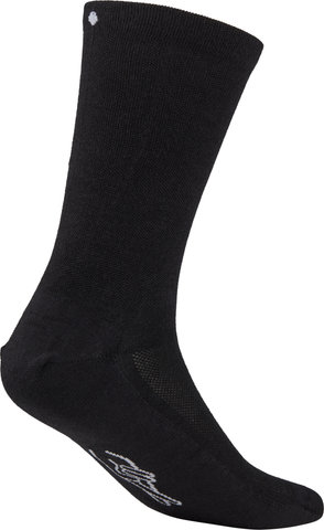 FINGERSCROSSED Calcetines Light Merino Silk - black/43 - 46