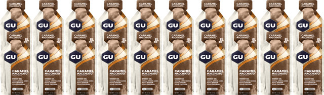 GU Energy Labs Energy Gel - 20 Pack - caramel macchiato