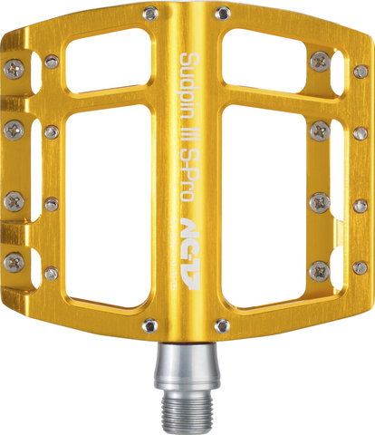 NC-17 Pedales de plataforma Sudpin III S-Pro - gold