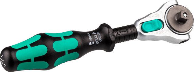 Wera Zyklop 1/4" Speed Ratchet - black-green