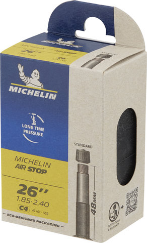 Michelin Schlauch C4 Airstop für 26" - universal/47-559 bis 61-559/AV/26 x 1,85-2,4 AV 48 mm/48 mm