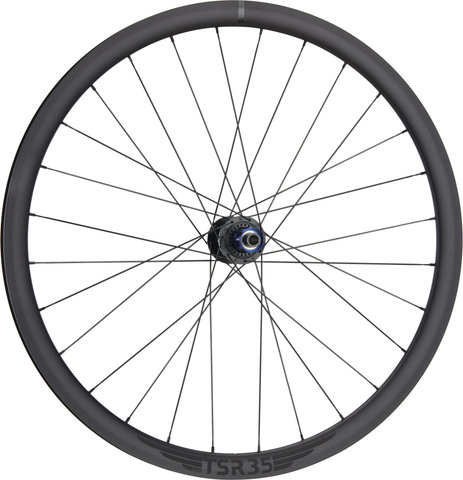 tune TSR35 Center Lock Disc 28" Wheelset - black/28" set (front 12x100 + rear 12x142) Shimano