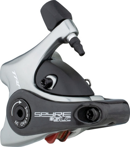 TRP Spyre SLC Flat Mount Brake Caliper - grey/Set/without