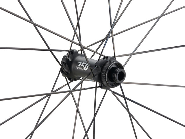 DT Swiss ER 1600 SPLINE 23 Center Lock Disc 28" Wheelset - black/28" set (front 12x100 + rear 12x142) Shimano