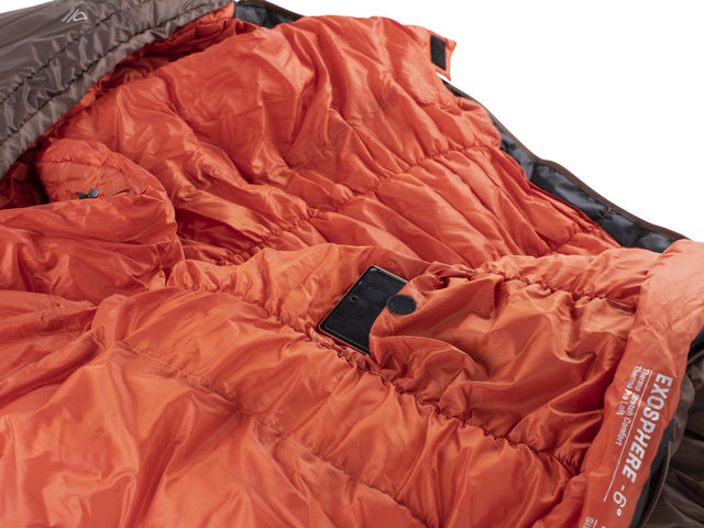 deuter Exosphere -6° Schlafsack Modell 2024 - umbra-paprika