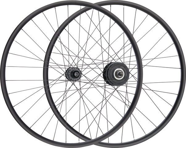 bc basic Alfine Disc Center Lock P-22 28" 8-speed Wheelset - black/28" Set (Front 12x100 Dynamo + Rear 10x135)