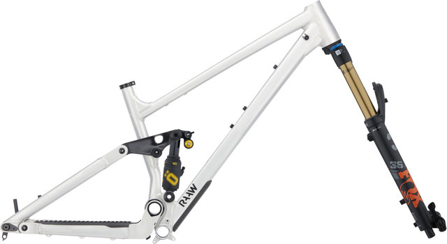 RAAW Mountain Bikes Jibb 29" Fox ÖHLINS Frameset - raw matte/L/12 mm Thru Axle