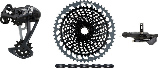 SRAM Kit de Mise à Niveau X01 Eagle 1x12vit. avec Cassette - black - XX1 black/SRAM XD/14 dents/SRAM XD/10-52/aucun/aucun/sans