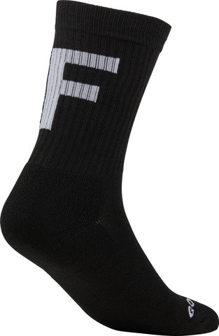 Fasthouse Chaussettes Varsity Performance Crew - black/39 - 42