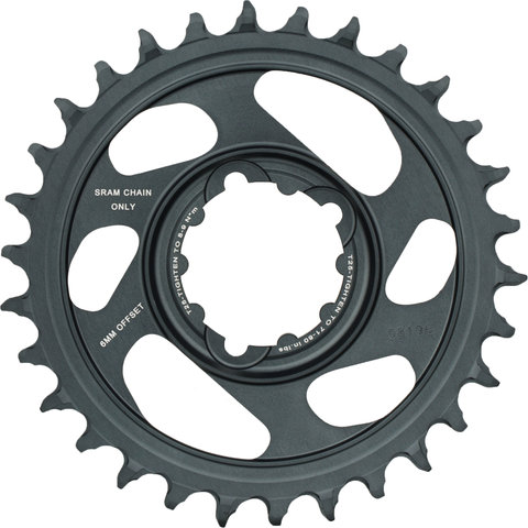 SRAM Chainring X-Sync 2 Direct Mount 6 mm for X01/XX1/GX Eagle - lunar grey/30 