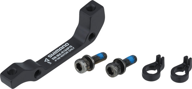 Shimano Adaptateur de Frein à Disque pour Disque de 160 mm - noir/arrière IS sur PM