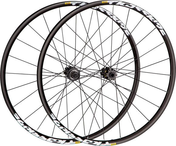 Mavic Set de Roues Crossride FTS-X Disc 6 trous 29" - noir/135 mm/100 mm/29"/100 mm/100 mm/135 mm/Non Boost/Non Boost/Shimano VTT/Shimano Route