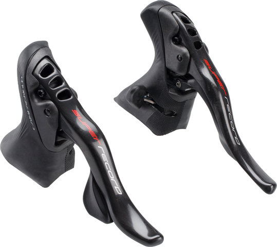 Campagnolo Super Record Ultra-Shift Ergopower 2x12 Shift/Brake Levers - carbon